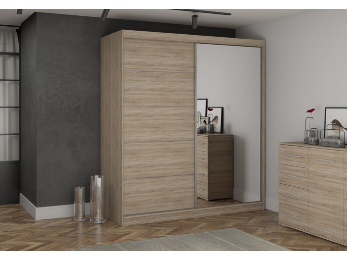 Гардероб BONO 05 (корпус дъб сонома/лице дъб сонома)